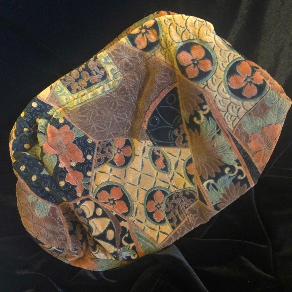 Vintage Velour Clutch